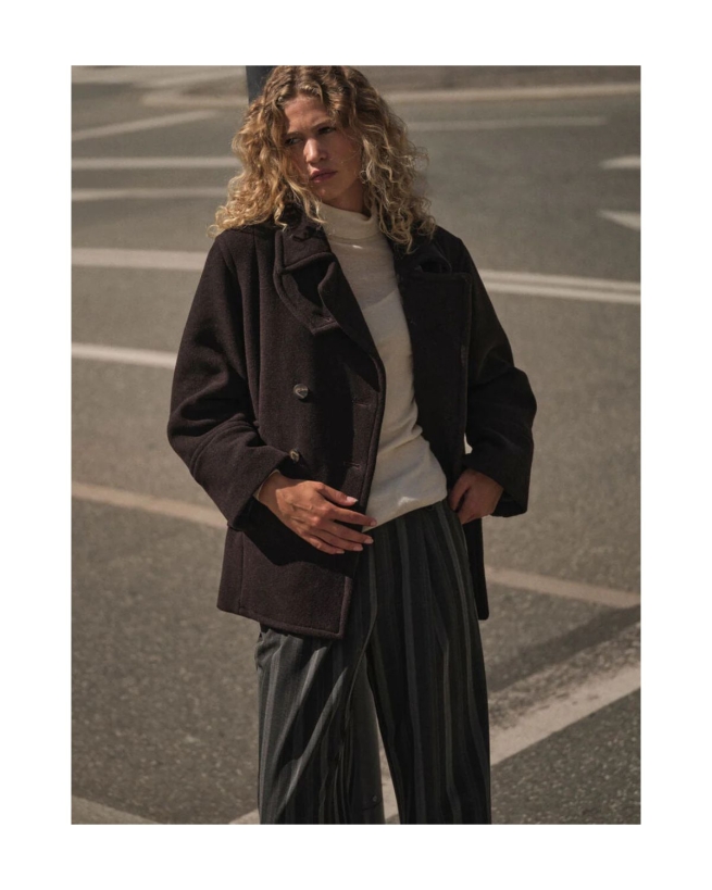 Mos Mosh - CHARLY ULD JAKKE CHOCOLATE Mos Mosh - CHARLY ULD JAKKE CHOCOLATE