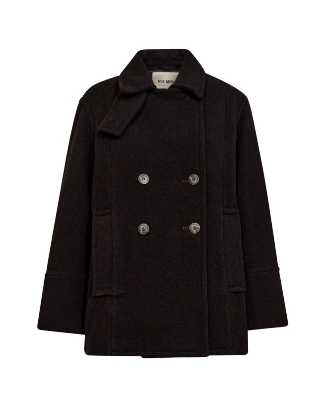 Mos Mosh - CHARLY ULD JAKKE CHOCOLATE Mos Mosh - CHARLY ULD JAKKE CHOCOLATE