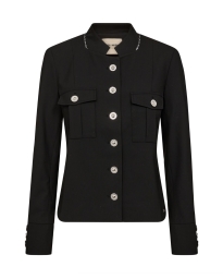 Mos Mosh - SELBYS PIET BLAZERJAKKE SORT Mos Mosh - SELBYS PIET BLAZERJAKKE SORT