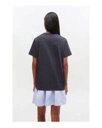 Ganni - T-SHIRT MED PRINT PHANTHOM
