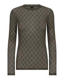HYPEtheDETAIL - MESH BLUSE GRØN
