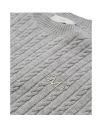 Copenhagen Muse - CASHA PULLOVER GRÅ