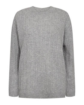 Copenhagen Muse - CASHA PULLOVER GRÅ
