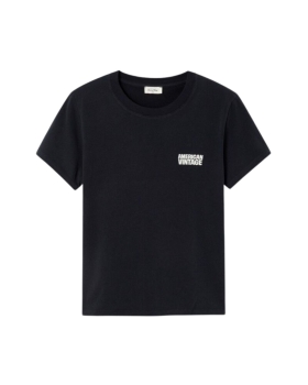 American Vintage - T-SHIRT MED SKRIFT