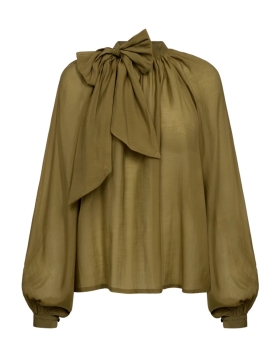 Copenhagen Muse - TILLY BLUSE GRØN