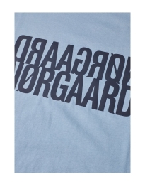 Mads Nørgaard - TRENDA T-SHIRT FADED DENIM Mads Nørgaard - TRENDA T-SHIRT FADED DENIM