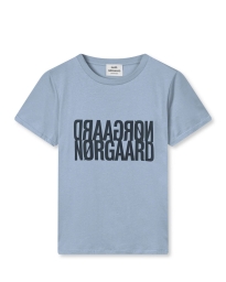 Mads Nørgaard - TRENDA T-SHIRT FADED DENIM Mads Nørgaard - TRENDA T-SHIRT FADED DENIM