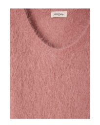 American Vintage - STRIKTRØJE LYSERØD