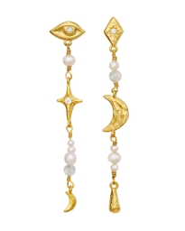 Maanesten - SISSONE ØRERINGE GULD