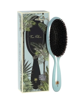 Fan Palm - MEDIUM BRISTLES BRUSH BLÅ