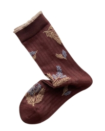 Plisse - DERRIS SOCK BORDEAUX