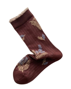 Plisse - DERRIS SOCK BORDEAUX