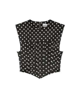 Ganni - Korsettop i polkasatin Ganni - Korsettop i polkasatin