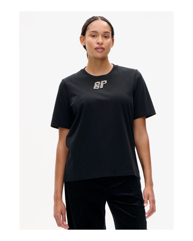 Baum und Pferdgarten - JAWO T-SHIRT SORT