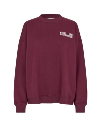 Baum und Pferdgarten - JULLE SWEATSHIRT BORDEAUX