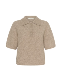 Gestuz - ALPHA POLO TEE BEIGE