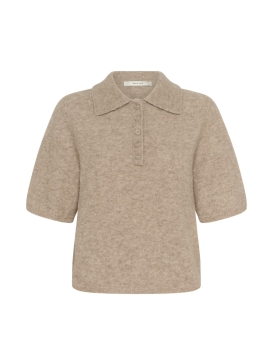 Gestuz - ALPHA POLO TEE BEIGE