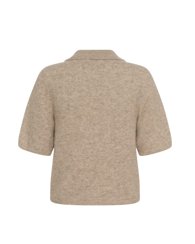 Gestuz - ALPHA POLO TEE BEIGE
