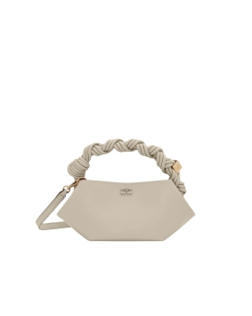 Ganni - Lysegrå mini Bou taske Ganni - Lysegrå mini Bou taske