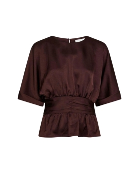 Neo Noir - ANNEGRET SATIN BLUSE