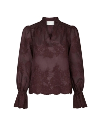 Neo Noir - AMARA BLUSE MED BRODERI
