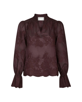 Neo Noir - AMARA BLUSE MED BRODERI