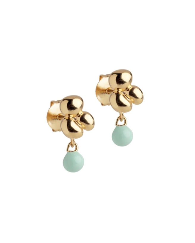 Enamel - NARA BALL EARRINGS