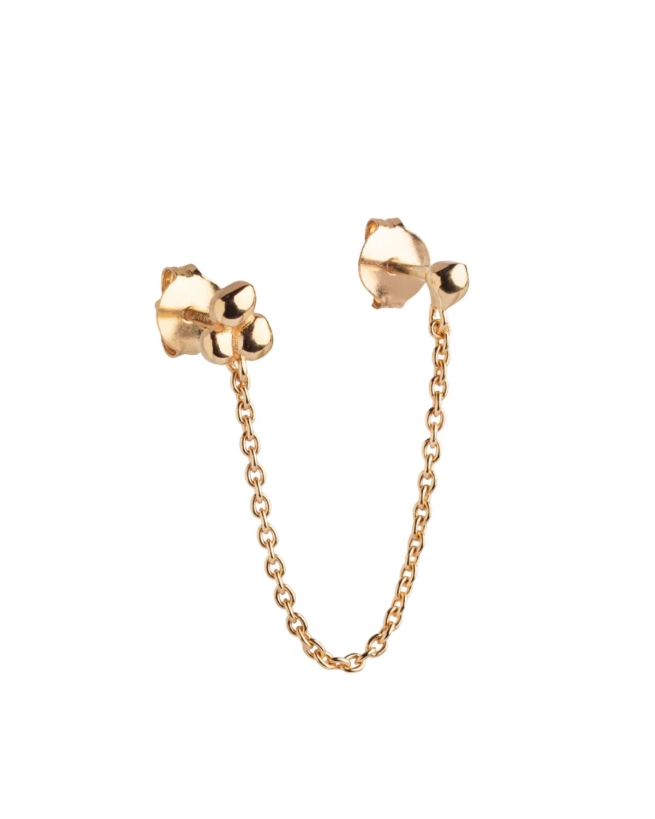 Enamel - NARA CHAIN ONE EARRING