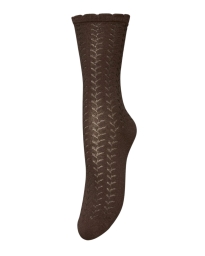 Beck Søndergaard - LEOFA STRØMPER BRUN