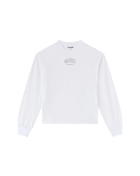 Ganni - LANGÆRMET BLUSE Ganni - LANGÆRMET BLUSE