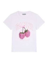 Ganni - BABY FIT T-SHIRT Ganni - BABY FIT T-SHIRT
