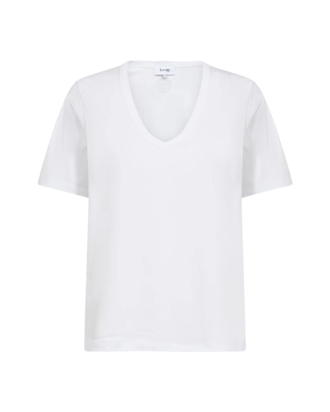 Levete Room - PALOMA 2 V-HALS HVID