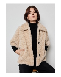 Notyz - FAUX FUR JAKKE