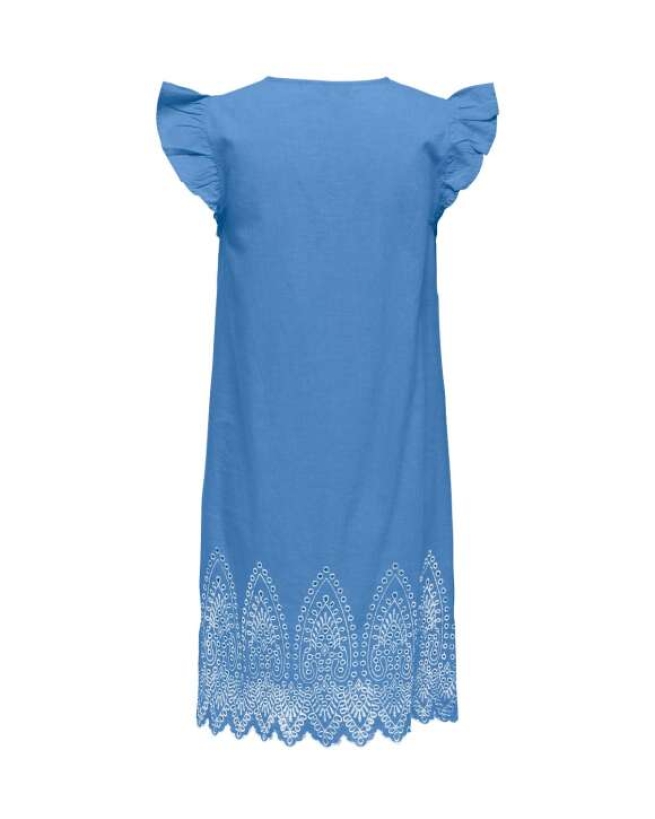 Only - TULUM KJOLE BLÅ