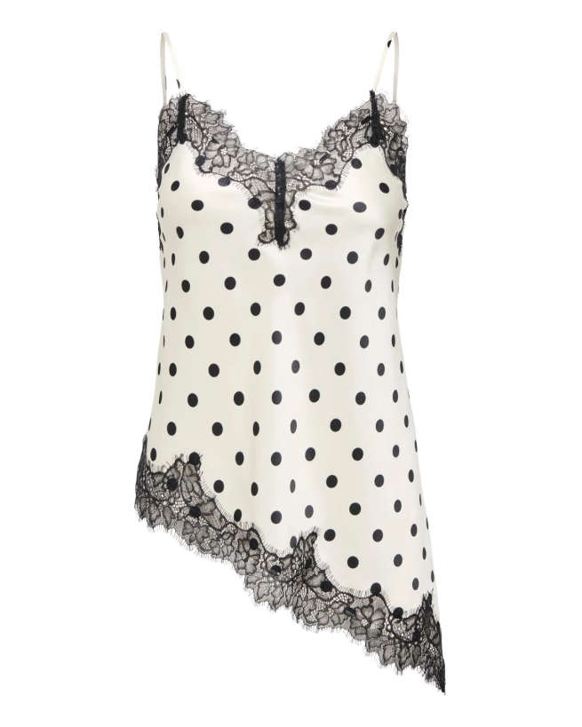 Only - BELLA SATIN LACE TOP