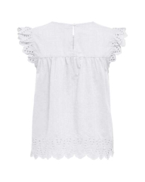 Only - TULUM BLUSE HVID