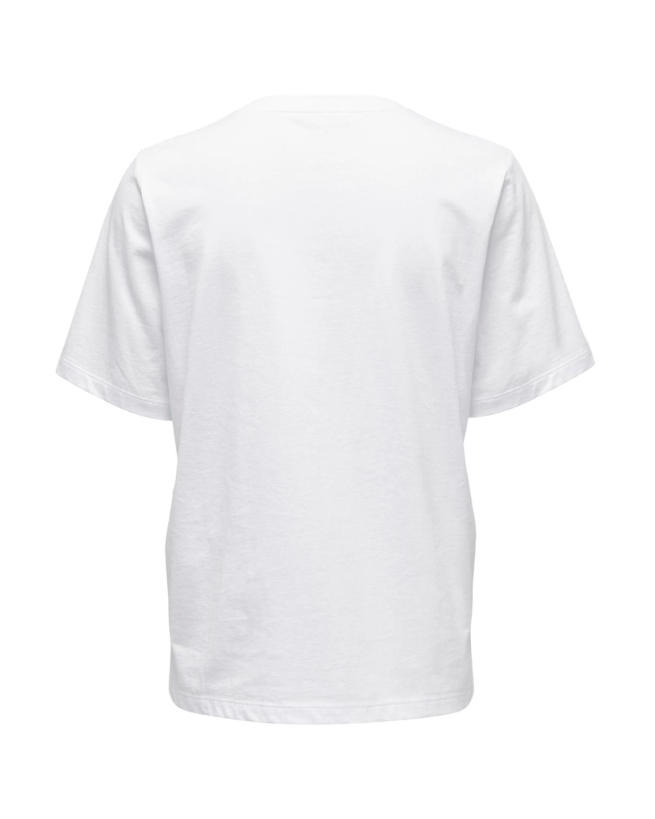 Only - LONLY T-SHIRT HVID