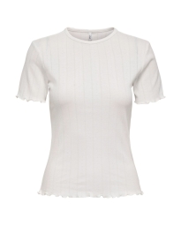 Only - TENNA T-SHIRT HVID Only - TENNA T-SHIRT HVID