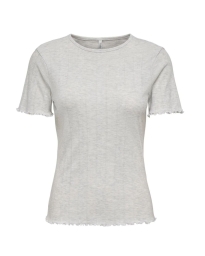 Only - TENNA T-SHIRT GRÅ Only - TENNA T-SHIRT GRÅ