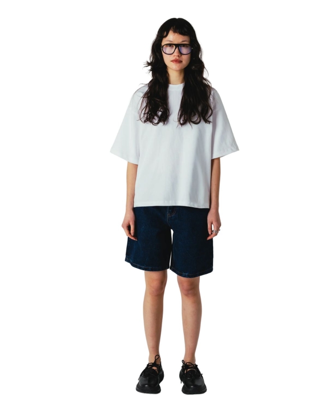 Woodbird - MAGGIE SHORTS BLÅ