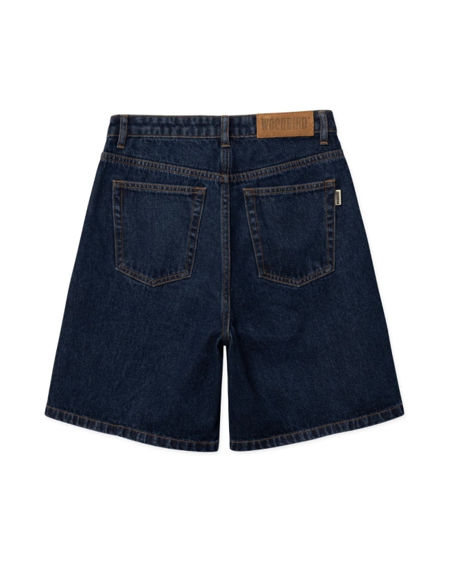 Woodbird - MAGGIE SHORTS BLÅ