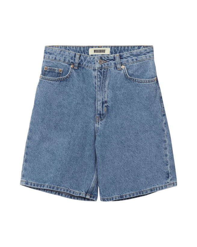 Woodbird - MAGGIE SHORTS LYS BLÅ