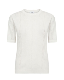 Levete Room - PRIYA 1 T-SHIRT HVID Levete Room - PRIYA 1 T-SHIRT HVID