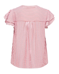 Only - BARI FRILL V-NECK TOP