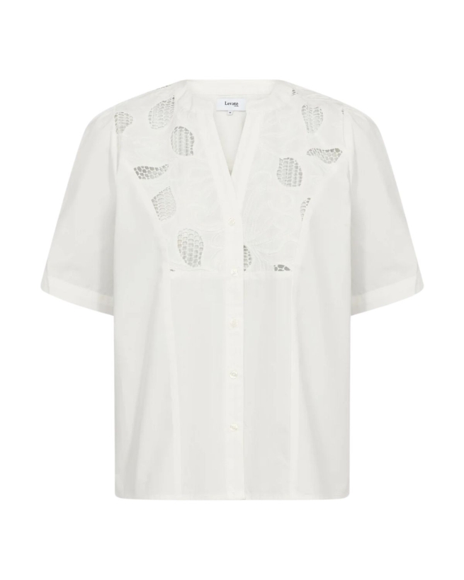 Levete Room - PARKER 1 BLUSE HVID