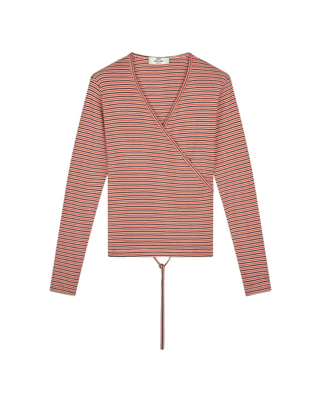 Mads Nørgaard - Cotton Stripe Susi LS Top