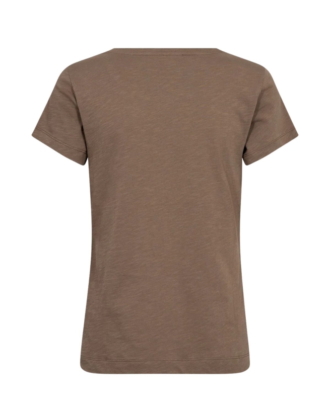 Mos Mosh - ZIBBA T-SHIRT BRUN
