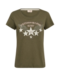 Mos Mosh - ZIBBA T-SHIRT GRØN