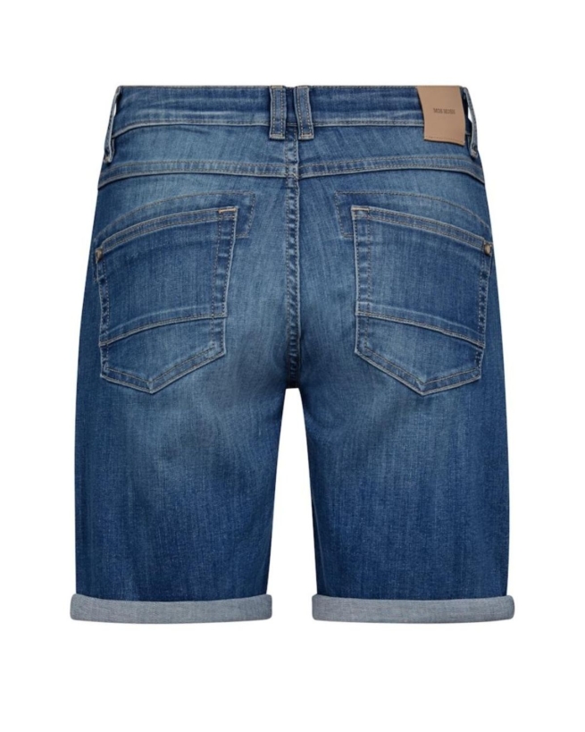 Mos Mosh - NAOMI SALUTE SHORTS BLÅ