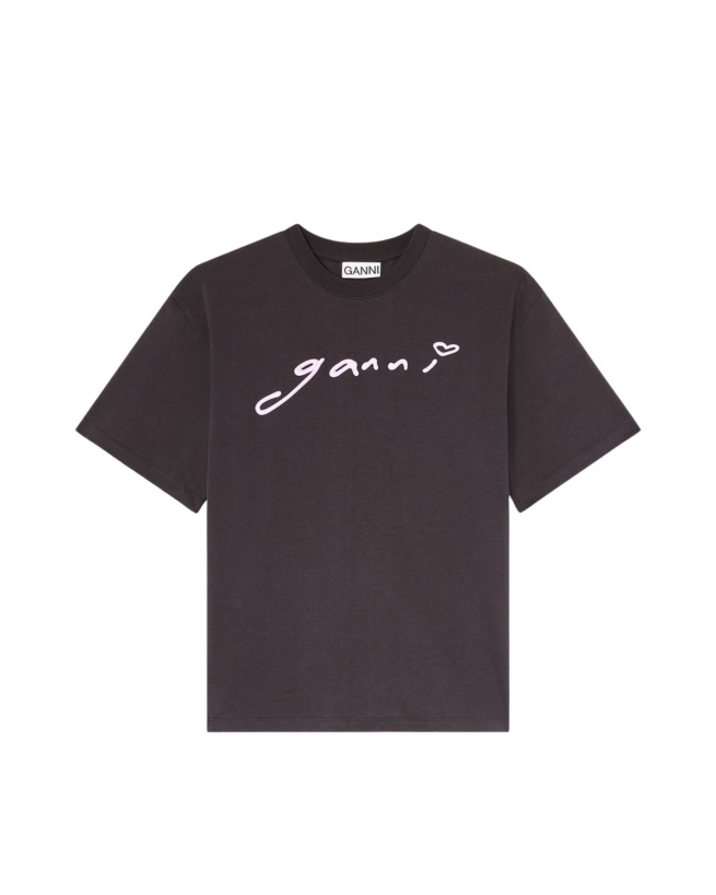 Ganni - HEAVY T-SHRIT